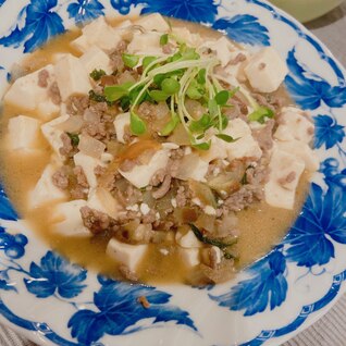 さっぱり和風麻婆豆腐